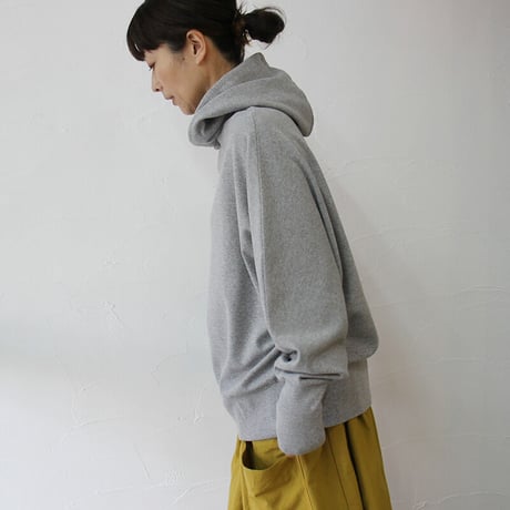 **再入荷** Linenya　リネンヤ　ミリタリー復刻フライスドルマンパーカー　#グレー、ネイビー　【送料無料】