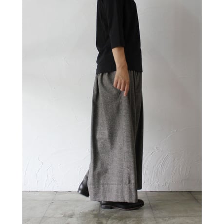 SUSURI ススリ　ピザントパンツ　#smoky brown　【送料無料】