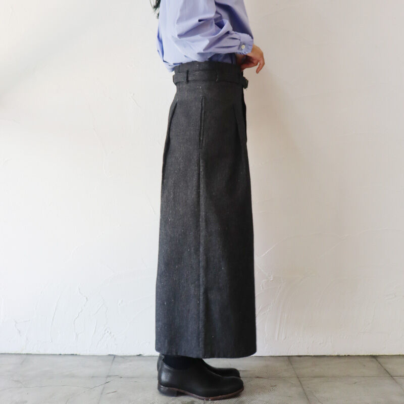 SUSURI ススリ タピールスカート #prussian blue 【送料無料】 | suk 