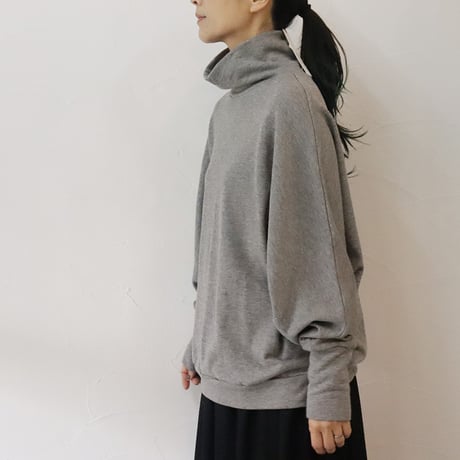 **再入荷** LinenYa リネンヤ　ヤク混ハイネックプルオーバー　#チャコール、グレー、オートミール