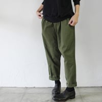 **SALE** TRAVAIL MANUEL トラバイユマニュアル　コンパクトチノサドルパンツ　【送料無料】