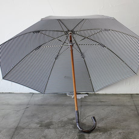 homspun　ホームスパン　ストライプ＆ギンガム晴雨兼用長傘　#ギンガム、ストライプ　【送料無料】