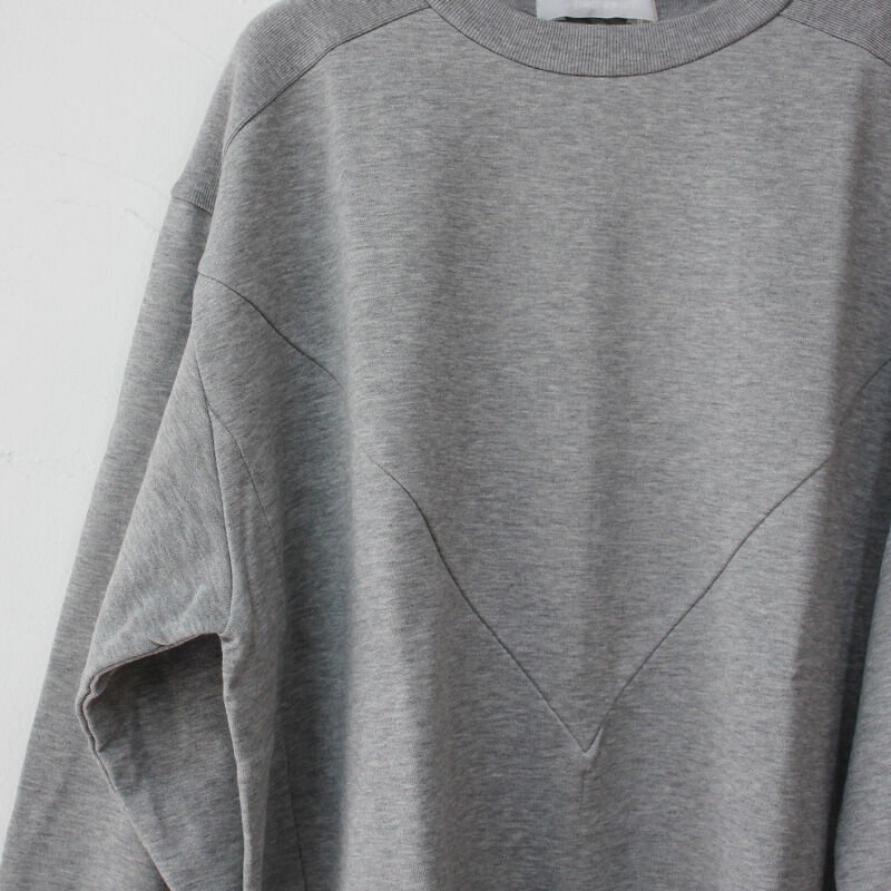 homspun ホームスパン コンパクトリッチ裏毛スウェット #TOP