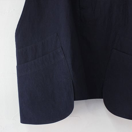 ASEEDONCLOUD　アシードンクラウド　working typewriter cloth seeding vest #indigo　【送料無料】