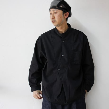 **再入荷** FUNSET OF ART ファンセットオブアート　WAGESAプルシャツ　＃ブラック　【送料無料】