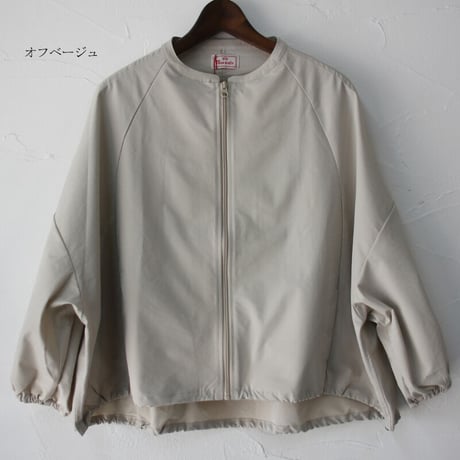 **再入荷** maomade マオメイド　ヴィンテージツイルドルマンスリーブブルゾン