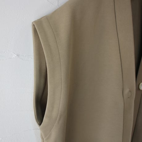 ARTE POVERA アルテポーヴェラ　ポンチ裏起毛フレンチカーデ　#ベージュ