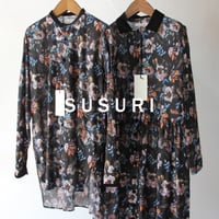 SUSURI ススリ　ユーリィシャツ　#black 【送料無料】