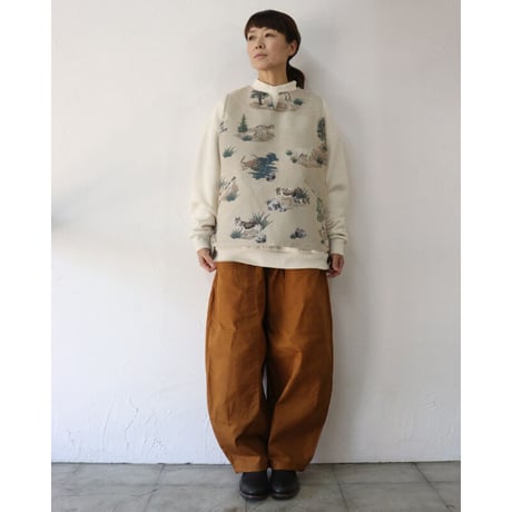 ASEEDONCLOUD アシードンクラウド  Constellatoin cloth Hiraeth waistcoat #beige 【送料無料】