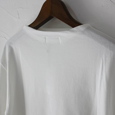 atelier naruse アトリエナルセ　コットンハイネックカットソー（長袖）#オフホワイト、ミントグリーン、チャコール