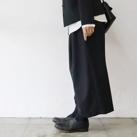 **2026年度分到着** atelier naruse アトリエナルセ formal set-up gaucho pants フォーマルセットアップガウチョパンツ