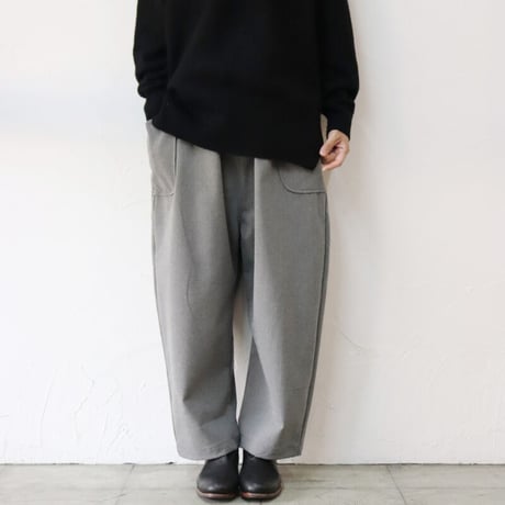 sasanqua by trees サザンカバイツリーズ　marumi pants　まるみパンツ　#グレー、ブラック