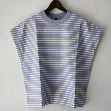 TRAVAIL MANUEL トラバイユマニュアル　ミディボーダーフレンチTシャツ