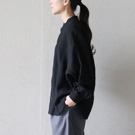 SUSURI ススリ　ハルシャツ　＃off white , black　【送料無料】