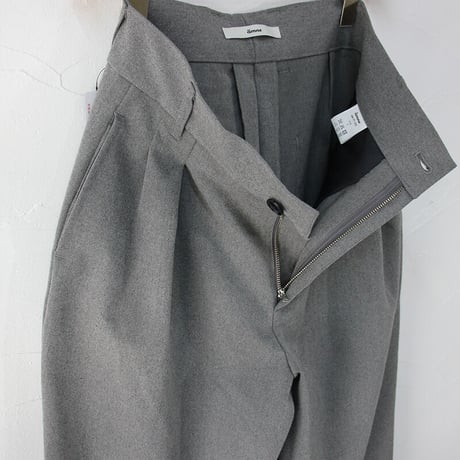 amne アンヌ　THERMO LITE orca slacks サーモライトオルカスラックス　#heather 【送料無料】