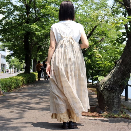 SUSURI ススリ　ロンドドレス　#beige 【送料無料】