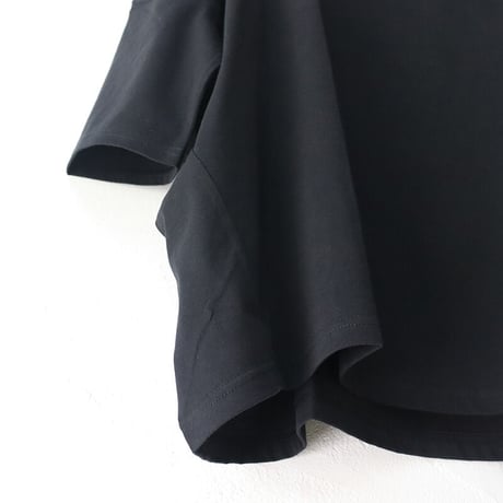 **またまた再入荷** Linenya リネンヤ　コットン天竺7分袖Tシャツ　＃レッド、チャコール、ブラック