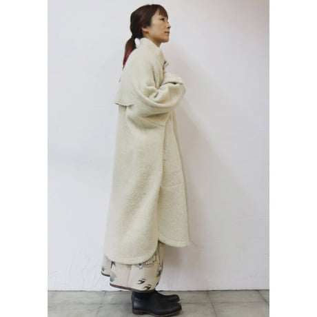ASEEDONCLOUD アシードンクラウド　Pajamas Fleece Hiraeth tent gown #Off White 【送料無料】