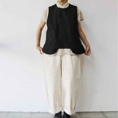 ASEEDONCLOUD アシードンクラウド　Immunity cloth Reseacher waistcoat #Dark brown 【送料無料】