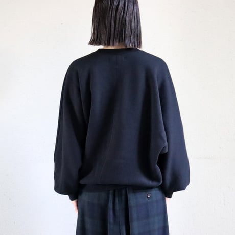 atelier naruse アトリエナルセ　コットンフリースバルーンカットソー　cotton fleece balloon cut&sewn
