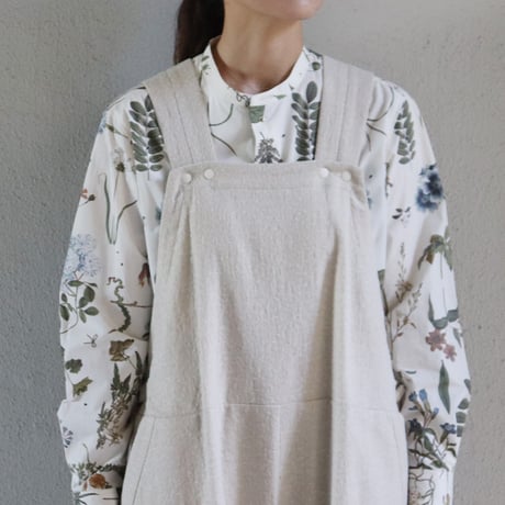atelier naruse アトリエナルセ cotton wool overalls-pants コットンウールオーバーオール