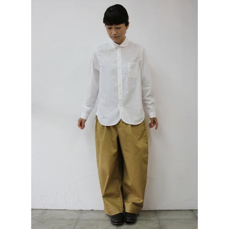 sasanqua by trees サザンカバイツリース　コールドマーセバナナトラウザー　#ベージュ、キャメル、ブラック　【送料無料】