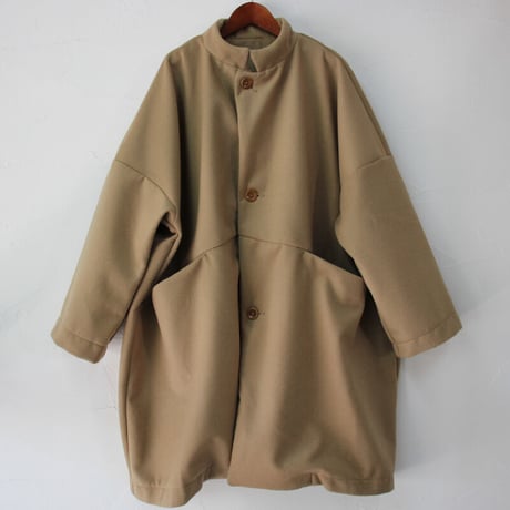 **追加分到着** FUNSET OF ART ファンセットオブアート　別注ウールビーバーTAISHOコート　#キャメル 【送料無料】