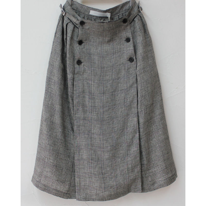 ASEEDONCLOUD アシードンクラウド cloudcheck working skirt ASEEDONCLOUD アシードンクラウド cloudcheck working skirt