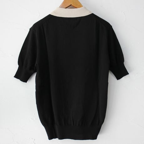**再入荷** atelier naruse　アトリエナルセ  コットン衿付きニット｜cotton collar knit