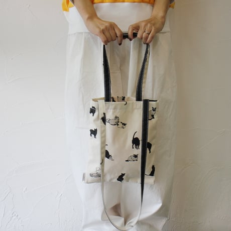 TEMBEA テンベア　3HANDLE TOTE SMALL PRINT　#CAT　【送料無料】