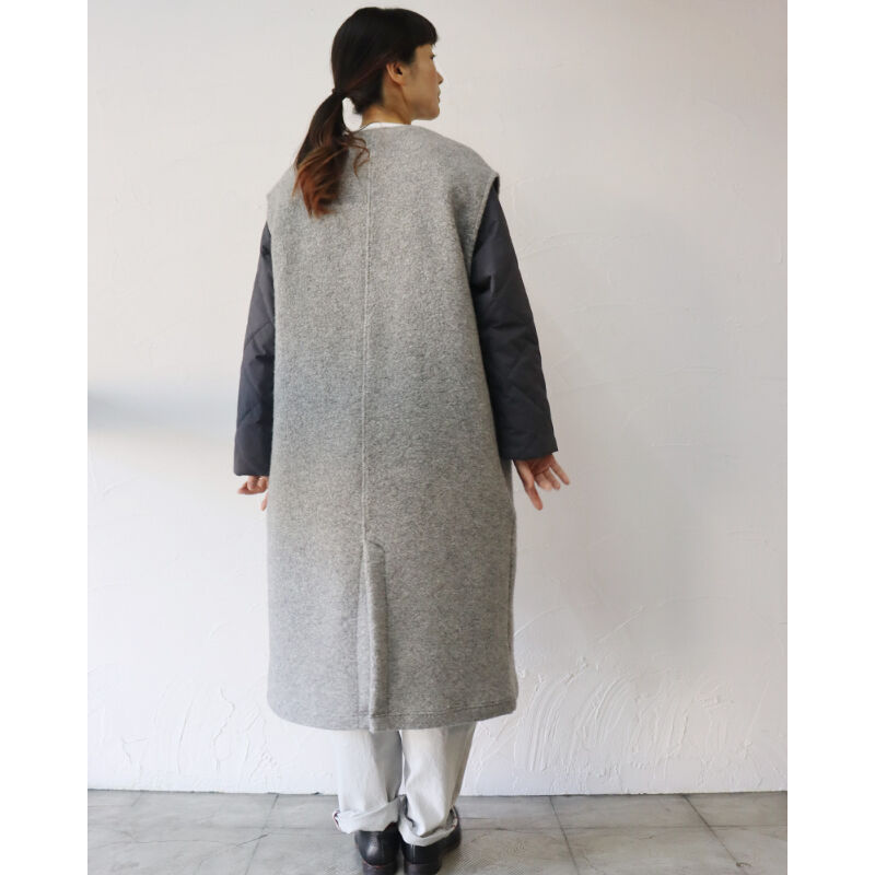ARTE POVERA アルテポーヴェラ リサイクルウールパイルロングベスト 