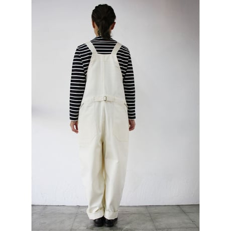 ASEEDONCLOUD アシードンクラウド　Hyouryushi tricotine Shared work wader　#off white　【送料無料】