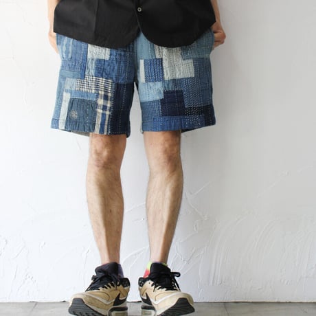 FUNSET OF ART ファンセットオブアート　INDIGO ART RANRUレイバックショーツ　#INDIGO