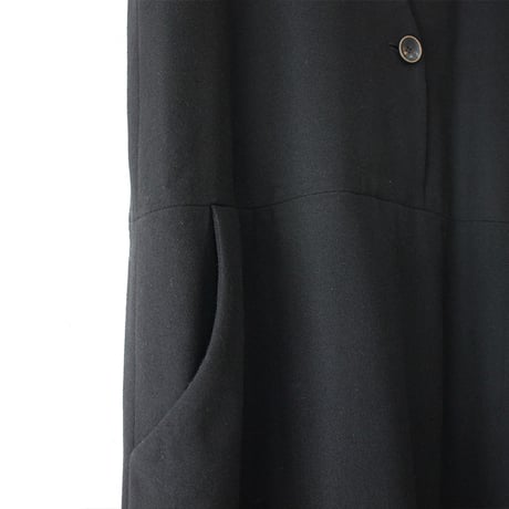 atelier naruse アトリエナルセ　コットンウールヘリンボンジャンパースカート  cotton&wool herring-bone jumper skirt　【送料無料】