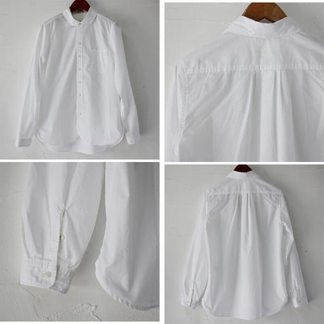 sasanqua by trees サザンカバイツリース　SunnyWorkShirts サニーワークシャツ　#ホワイト、ホワイトｘネイビー　【送料無料】