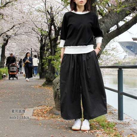 ASEEDONCLOUD アシードンクラウド　HandWerker culotte リップストップハンドベイカーキュロット　#ホワイト、ブラック