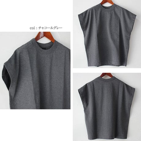 **2026夏分到着** TRAVAIL MANUEL トラバイユマニュアル　クラシック天竺フレンチTシャツ