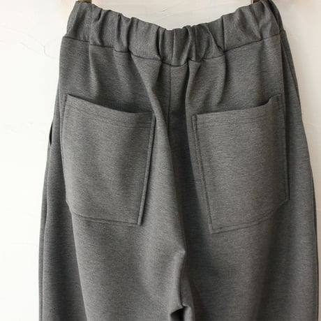 ARTE POVERA アルテポーヴェラ　ポルテックスポンチ2タックワイドパンツ　#ダークグレー