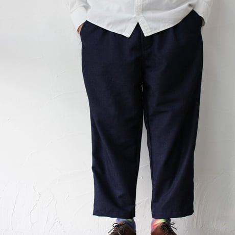 FUNSET OF ART ファンセットオブアート　IDGコットンウールファームパンツ　#インディゴ　【送料無料】