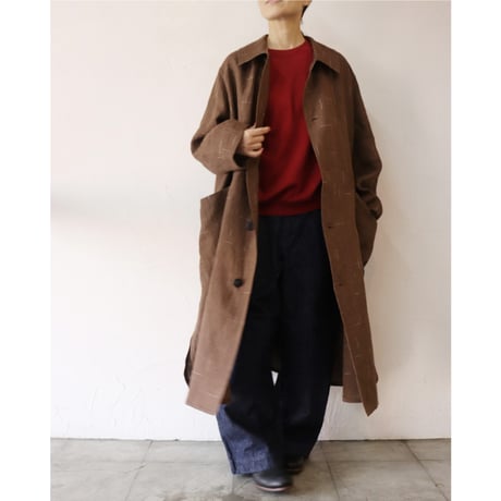 SUSURI ススリ　イロープコート　＃brown 【送料無料】