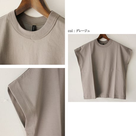 **2026夏分到着** TRAVAIL MANUEL トラバイユマニュアル　クラシック天竺フレンチTシャツ