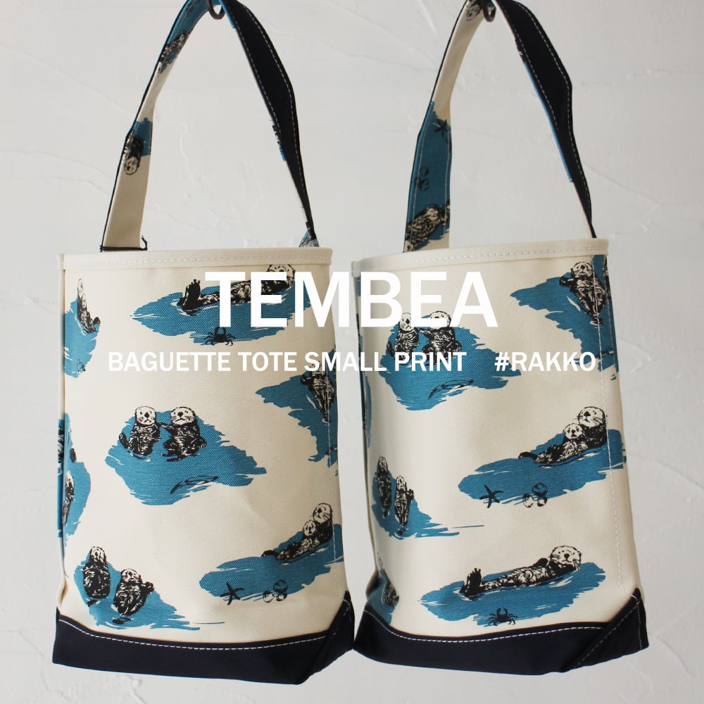 再生産分到着** TEMBEA テンベア BAGUETTE TOTE SMALL PRIN