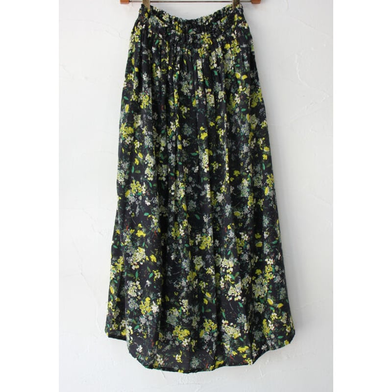 TRAVAIL MANUEL トラバイユマニュアル ビスコースプリントロング  