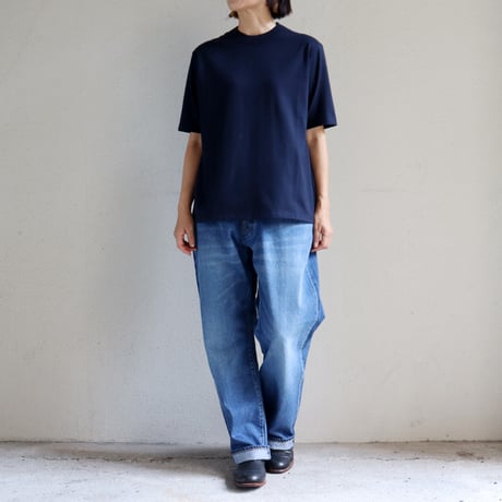 **またまた再入荷** sasanqua by trees サザンカバイツリース Wide Straight Denim ワイドストレートデニム #3years  wash 【送料無料】