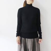 SUSURI ススリ　ポエータハイネックセーター　#black . rouge . autumn leaves 【送料無料】