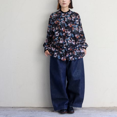 SUSURI ススリ　ユーリィシャツ　#black 【送料無料】