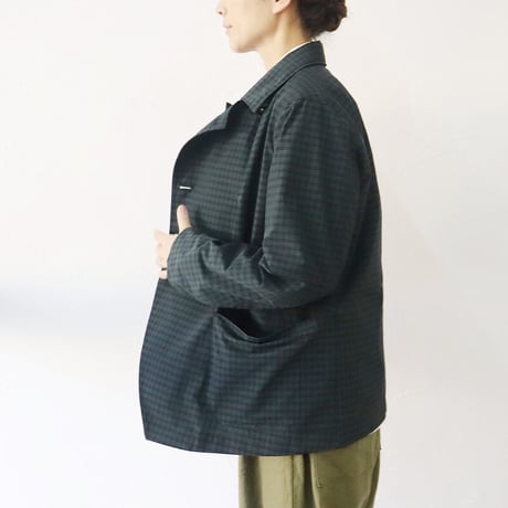 ASEEDONCLOUD アシードンクラウド　HandWerker double jacket #ネイビー　【送料無料】