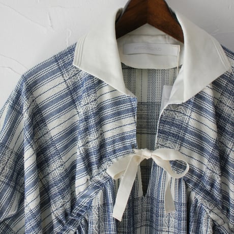 ASEEDONCLOUD アシードンクラウド　Hand embroidery cloth Sailing dress #インディゴ