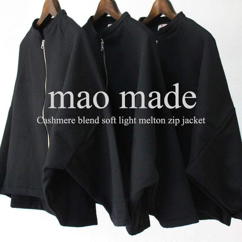 またまたブラック再入荷** maomade マオメイド カシミアブレンド 