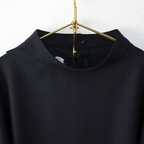 ASEEDONCLOUD　アシードンクラウド　pajamas wool Hyouryushi smock blouse #Navy 【送料無料】